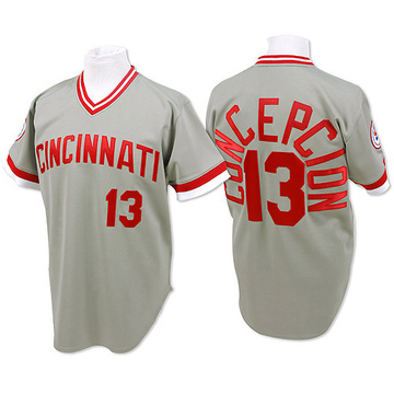 Men's Cincinnati Reds Chris Sabo Mitchell & Ness Red Cooperstown Mesh  Batting Practice Jersey