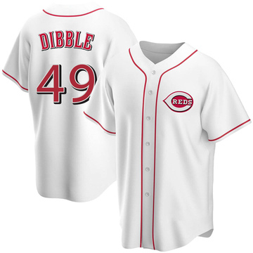 Rob Dibble Signed ESPN 97.9 Jersey Cincinnati Reds “Nasty Boys” Autograph  MVP