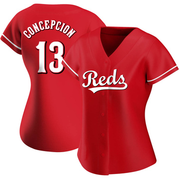 Youth Dave Concepcion Cincinnati Reds Replica White 2022 Field Of