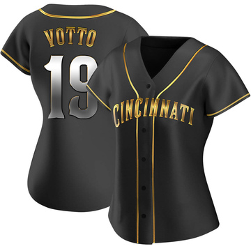 Nike Women's Cincinnati Reds Joey Votto #19 City Connect Replica Jersey