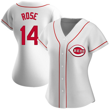 1975 Pete Rose Cincinnati Reds Authentic Jersey (Grey) – Corporate