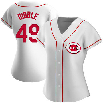 Rob Dibble Cincinnati Reds Men's Red Branded Base Runner Tri-Blend T-Shirt 