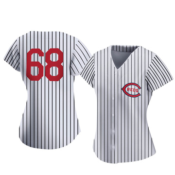 Men's Cincinnati Reds ＃68 Ryan Hendrix Black Branded Midnight