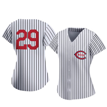 TJ Friedl Men's Cincinnati Reds Road Jersey - Gray Replica