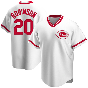 Frank Robinson Signed Cincinnati Reds Mitchell & Ness Jersey With JSA —  Showpieces Sports